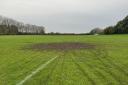 Seven Fields Recreation Ground has been damaged by a quad bike