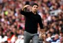 Mikel Arteta is preparing to lead Arsenal into Champions League action