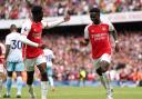 Eddie Nketiah and Bukayo Saka netted Arsenal's goals against Nottingham Forest