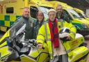 Michael Culverhouse, 90, at his old Camden Town ambulance station