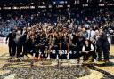 London Lions celebrate winning the British Basketball League Playoff Champions  Image: British Basketball League