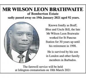 WILSON BRAITHWAITE