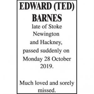 EDWARD TED BARNES