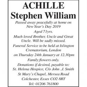 Achille Stephen William