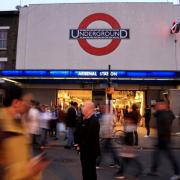 An alleged graffiti vandal linked to £500,000 worth of damage was arrested after reportedly being seen spray painting at Arsenal Underground station