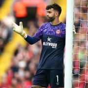 Brentford goalkeeper David Raya