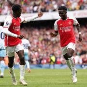 Eddie Nketiah and Bukayo Saka netted Arsenal's goals against Nottingham Forest