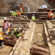 Excavations of the old St Pancras Workhouse 1809-1929