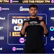 Masood Abdulah faces the camera ahead of his fight against George Stewart  Image: Stephen Dunkley, Round N Bout Media for Queensberry Promotions