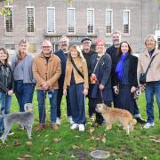 Left to right Anne-Marie Butlin, Julia Clarke, Simon Cooper, Mark Entwisle, Sarah Barker Brown, Craig Barnard, Anita Mangan, Matthew Cooper, Helen Brough and Jo Angell.  Image: Marie Mangan