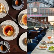 St Pancras Bar and Brasserie serves an Anglo-French menu of British pub classics and French brasserie fare