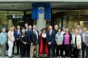 Descendents of Sir Henry Bessemer after a blue plaque was unveiled in his honour at City University. Picture: Karen Hatch