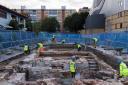 Builders excavated objects dating back to the medieval period as work started on the new homes. Picture: Armando Ribeiro