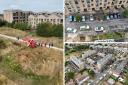 A large emergency service presence was seen in Birdbrook Close and Beam Parklands Country Park