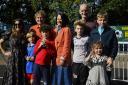 Catherine West MP (centre) with the Crouch End community whose efforts transformed Stationers' Park