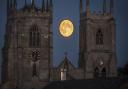 The Strawberry Moon will be one of the first moons of summer. Pictured: A supermoon in King's Lynn