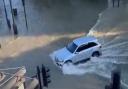 Hornsey Road flooded after a 36-inch pipe burst