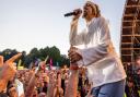 Tim Booth surfs the crowd at Kenwood House on June 10 as James headline the opening night of the Heritage Live concerts