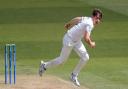 Middlesex's Ethan Bamber during the LV= Insurance County Championship match at Lord's Cricket Ground, London. Picture date: Sunday April 11, 2021.