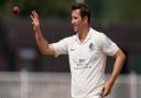 Middlesex's Tim Murtagh during day two of The Bob Willis Trophy match at Radlett Cricket Club, Radlett.