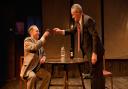 Ben Caplan as Norbert Masur and Michael Lumsden as Felix Kersten in Ben Brown's The End of the Night at Park Theatre