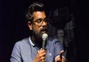 Romesh Ranganathan performing at Angel Comedy in the Camden Head, in Camden Walk