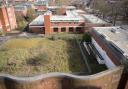 An aerial view of the former Holloway Prison site is being redeveloped.