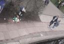 Overflowing litter bin beside Regent’s Canal