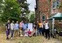 A community planning gathering at The Museum of Homelessness's bass-to-be at Manor House Lodge