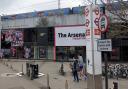 Site of Arsenal shop Station Place, Finsbury Park. Google Street View July 2018