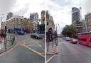 Two north London junctions - one in Finsbury Park and one in Shoreditch - were among the most dangerous