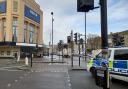 A police cordon is in place in Tufnell Park Road