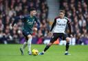 Gabriel Martinelli on the ball for Arsenal at Fulham