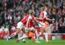 Arsenal's Alessia Russo celebrates