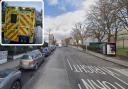 A pedestrian was knocked over by a car in Hornsey Road, Islington