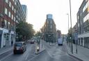 The crash happened at the junction between Pentonville Road and King's Cross Road