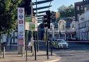 A police cordon is in place outside Finsbury Park Station