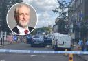 Jeremy Corbyn said it was 'devastating' to hear of a stabbing in his constituency on July 11