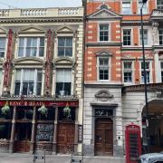 The King's Head Theatre Bar and the entrance to Islington Square in Upper Street