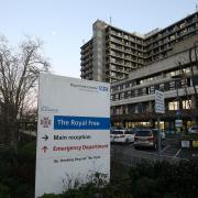 The Royal Free Hospital in Hampstead