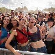 Field Day's East Stage crowd