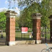 The southern Finsbury Park gates at Seven Sisters Road