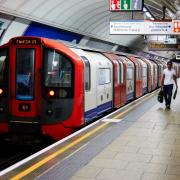 File photo dated 05/08/15 of a Victoria line train leaving Oxford Circus. Picture: PA