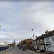 Park Lane in Tottenham, Haringey, where shots were fired on April 8, 2022