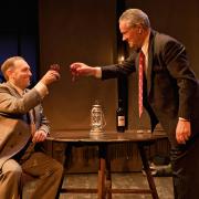 Ben Caplan as Norbert Masur and Michael Lumsden as Felix Kersten in Ben Brown's The End of the Night at Park Theatre