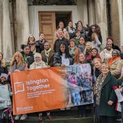 The safety walk took residents from the Town Hall on Upper Street to St Mary’s Church in Holloway Road