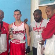 John ‘JR’ Richards (coach), Joseph Burton, Simon Rose (coach) and Jerry Mitchell (coach).