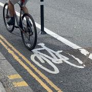 An Islington cycle lane