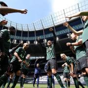 NHS staff from the Whittington Hospital played at the Tottenham Hotspur Stadium