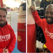 Islington Boxing Club's Jake Cutting and Simon Rose